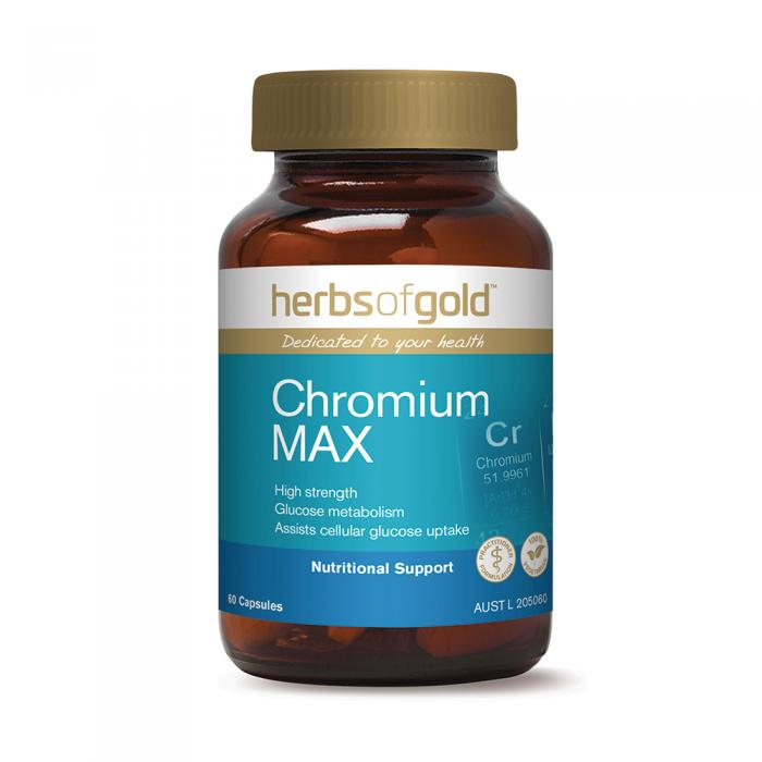 Herbs Of Gold Chromium Max 60c