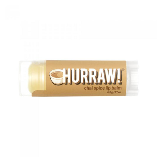 Hurraw! Organic Lip Balm Chai Spice 4.8g