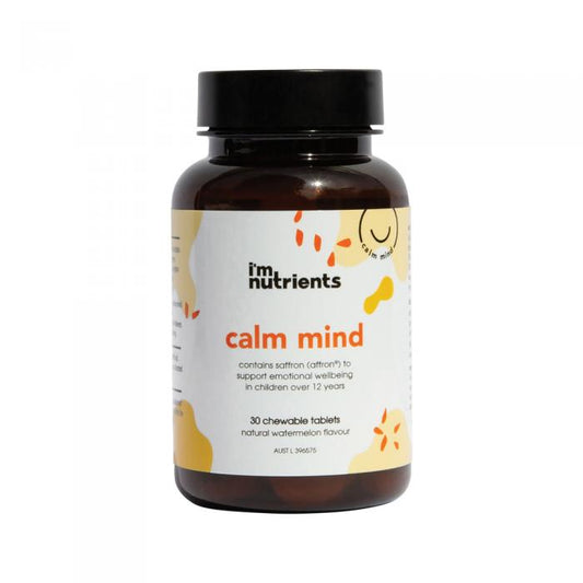 Im Nutrients Calm Mind Chewable (watermelon) 30t