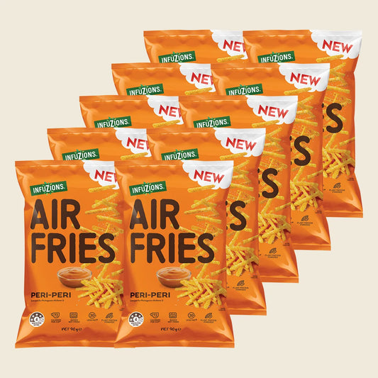 Infuzions Air Fries Peri-Peri 10x90g