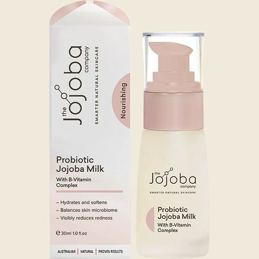 The Jojoba Company Probiotic Jojoba Milk with B-Vitamin Complex 30ml