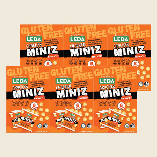 Leda Cracker Miniz Chick'n Multi 6 Pack 6x150g