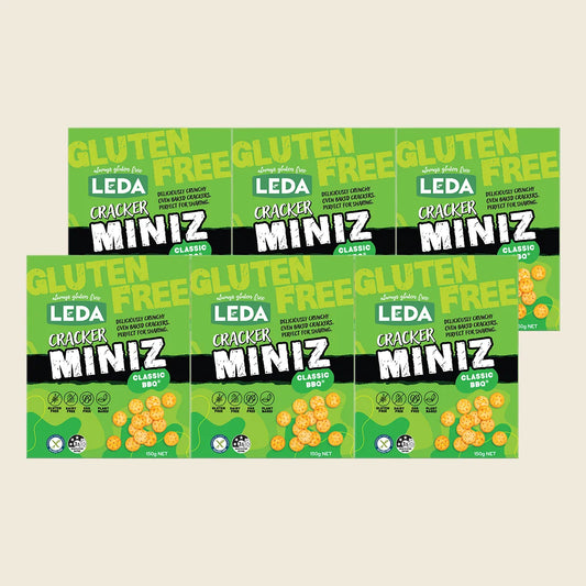 Leda Cracker Miniz Classic BBQ 6x150g