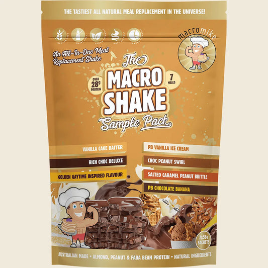 マクロマイク ザ・マクロシェイク 栄養補助食品 サンプルパック 7x56g