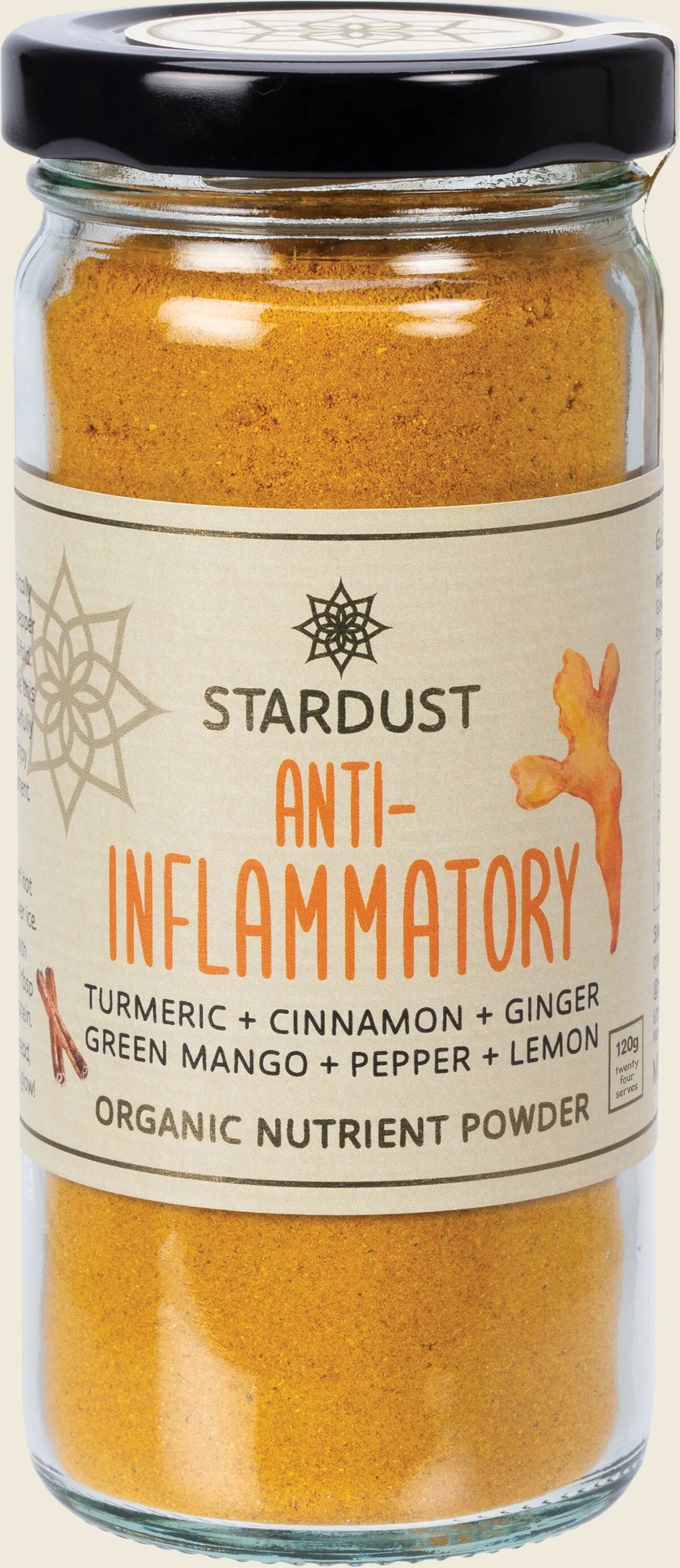 マインドフル・フーズ スターダスト 抗炎症 オーガニック 栄養パウダー 120g