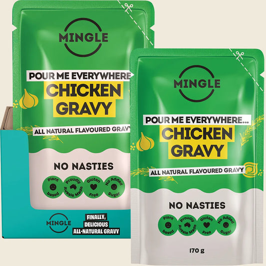Mingle Chicken All Natural Flavoured Gravy 8x170g