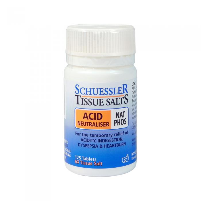 Martin & Pleasance Schuessler Tissue Salts Nat Phos (acid Neutraliser) 125t