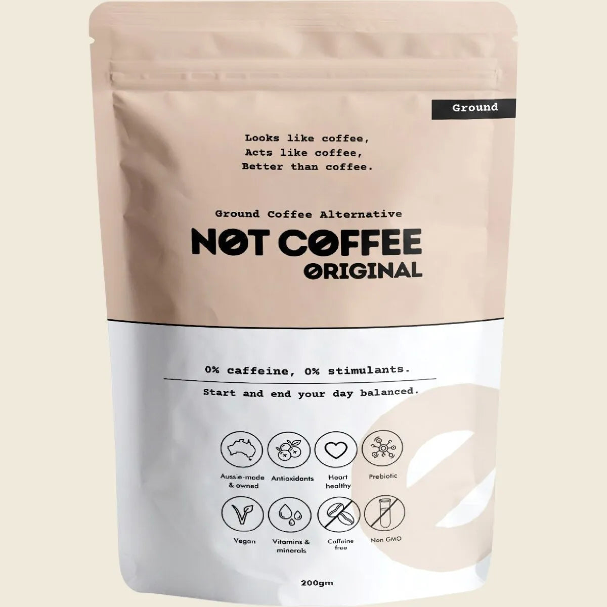 Not Coffee Ground Coffee Alternative Original 200g