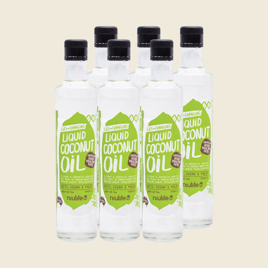 Niulife Liquid Coconut Oil 6x500ml
