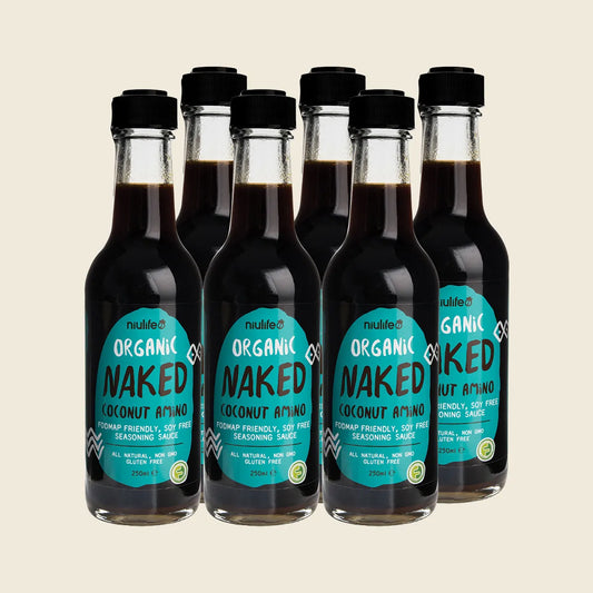 Niulife Organic Coconut Amino Sauce Naked 6x250ml
