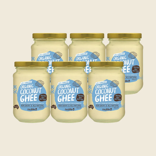 Niulife Coconut Ghee Vegan Butter Alternative 6x350ml