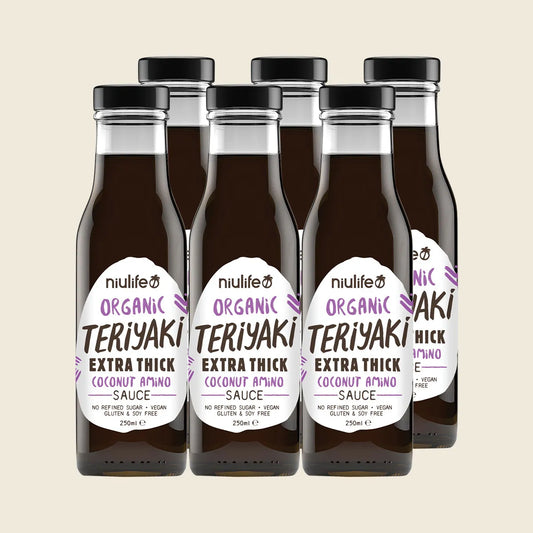 Niulife Organic Coconut Amino Sauce Extra Thick Teriyaki 6x250ml