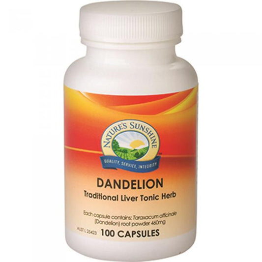 Natures Sunshine Dandelion 460mg 100c