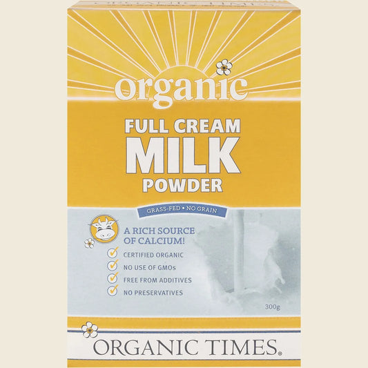 Organic Times Milk Powder Full Cream 300g