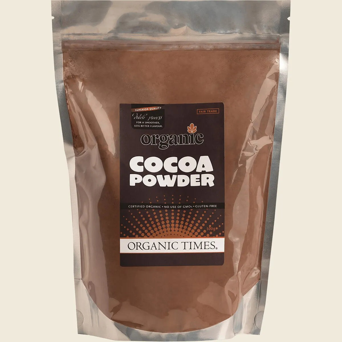 Organic Times Cocoa Powder 500g