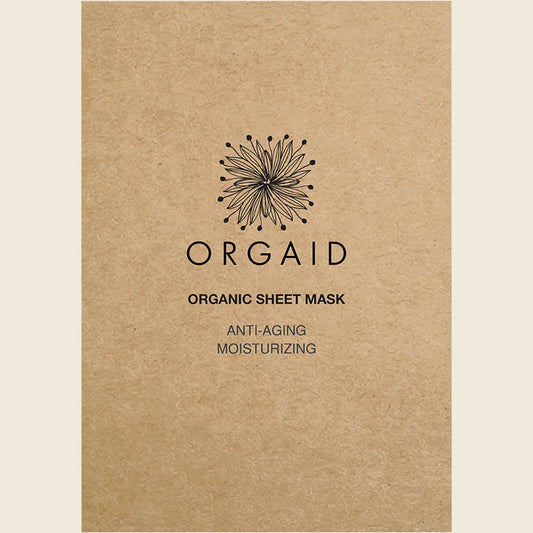 Orgaid オーガニック シートマスク アンチエイジング＆保湿 24ml