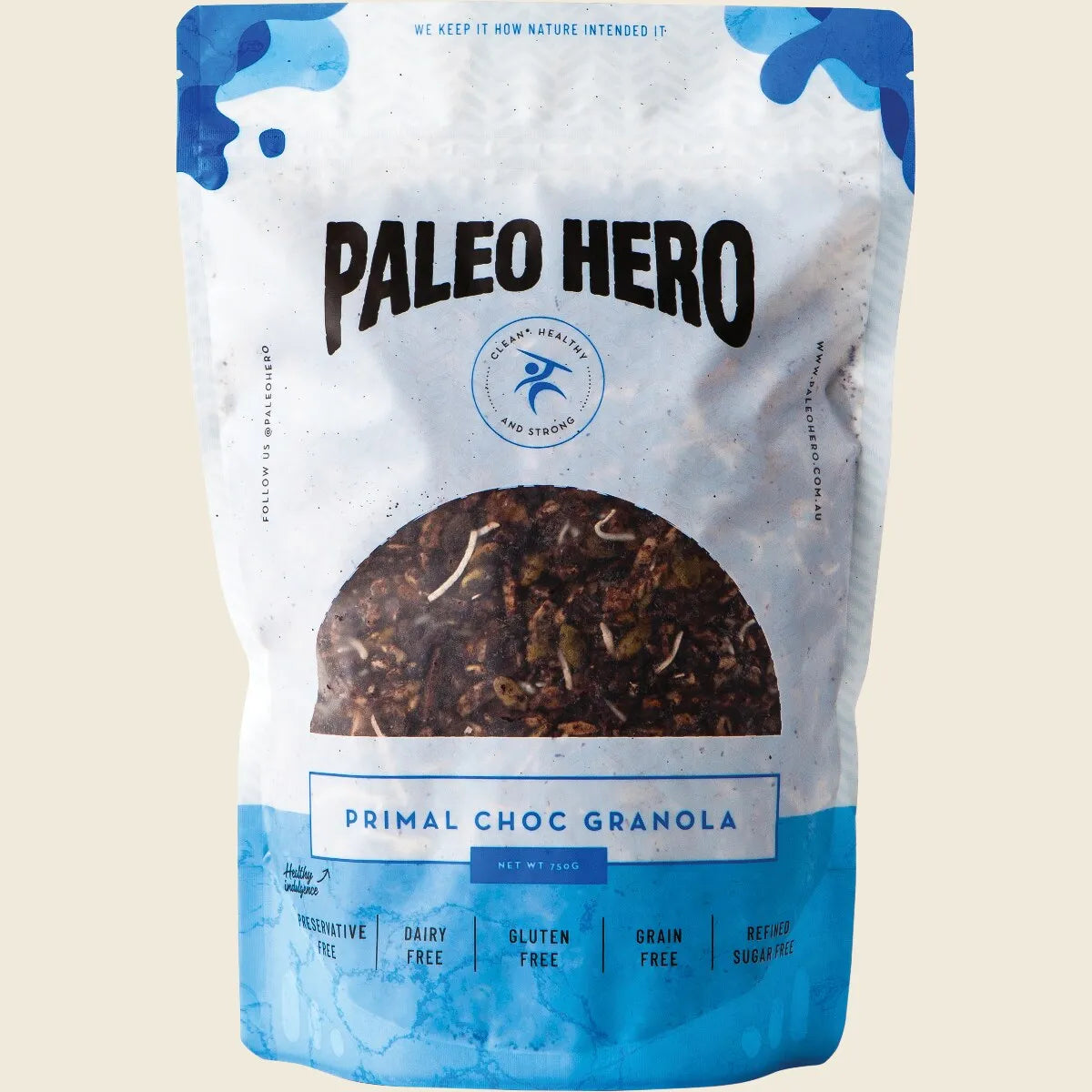 Paleo Hero Primal Choc Granola 750g
