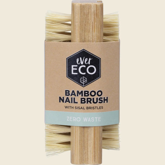 Ever Eco Bamboo Nail Brush Sisal Bristles