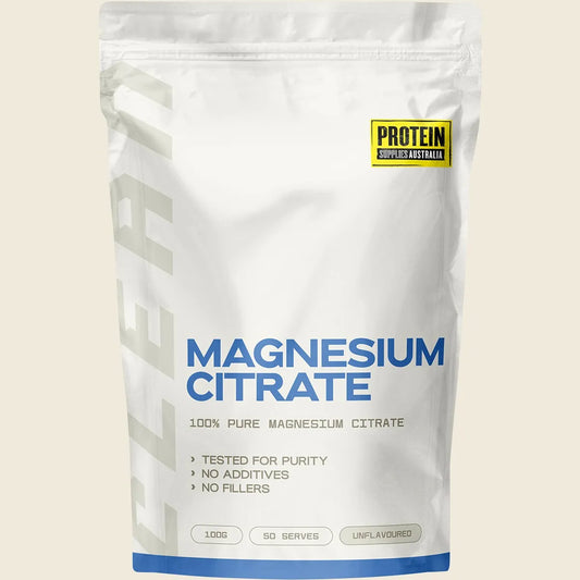 Protein Supplies Australia Magnesium Citrate 100g