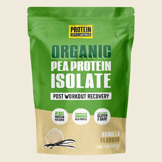 Protein Supplies Australia Pea Protein Isolate Vanilla 1kg