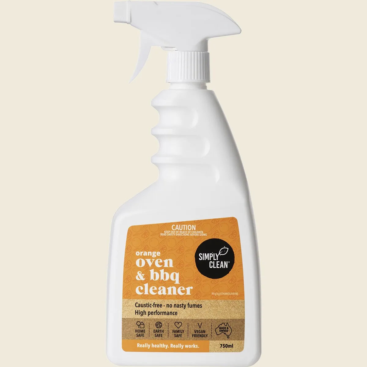 Simply Clean オーブン＆BBQクリーナー オレンジ 750ml