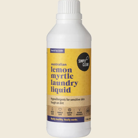Simply Clean Laundry Liquid Lemon Myrtle 1000ml