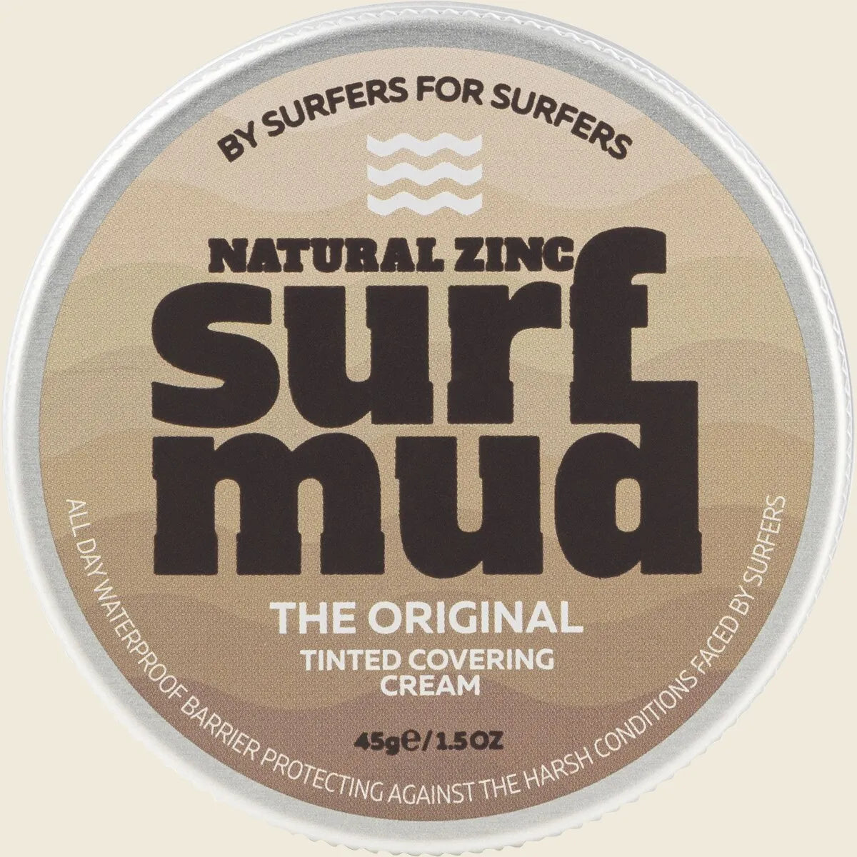 Surfmud ナチュラルジンク ティンテッド カバークリーム 45g