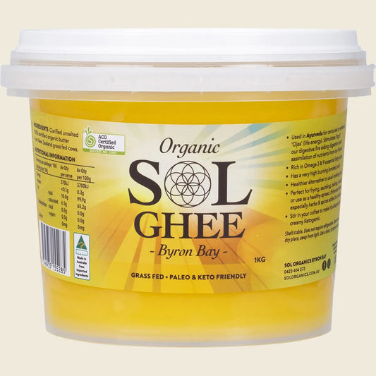 Sol Organics Organic Ghee 1kg