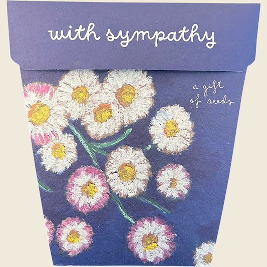 Sow 'n Sow Gift of Seeds With Sympathy 1pc