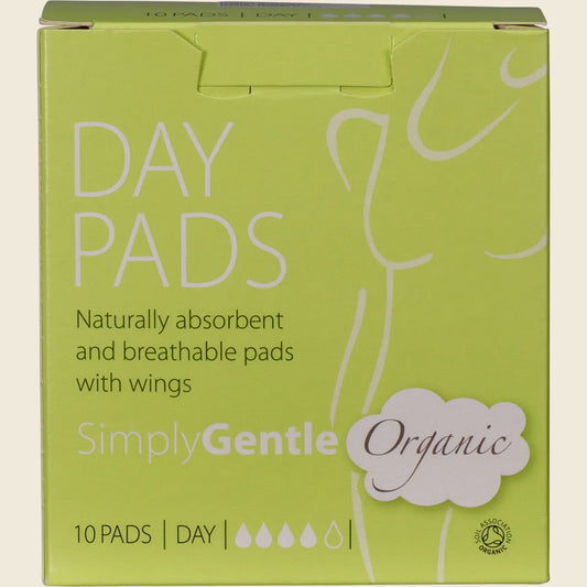 Simply Gentle オーガニック デイパッド 10枚