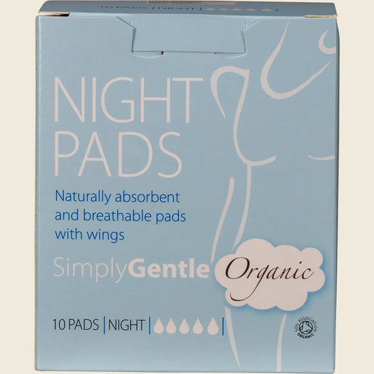 Simply Gentle オーガニック ナイトパッド 10枚