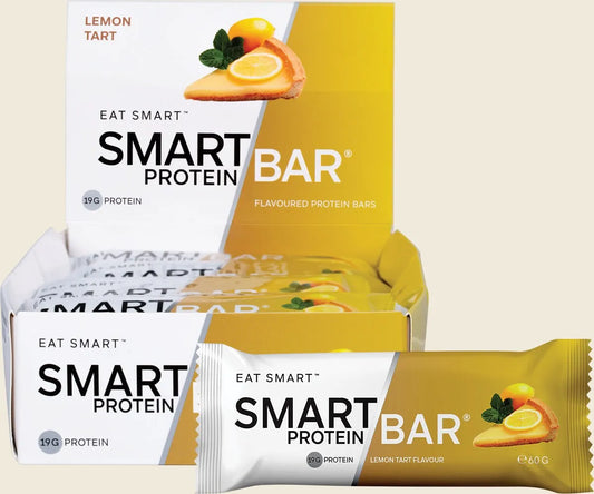 Smart Protein Bar Lemon Tart Flavour Protein Bar 12x60g