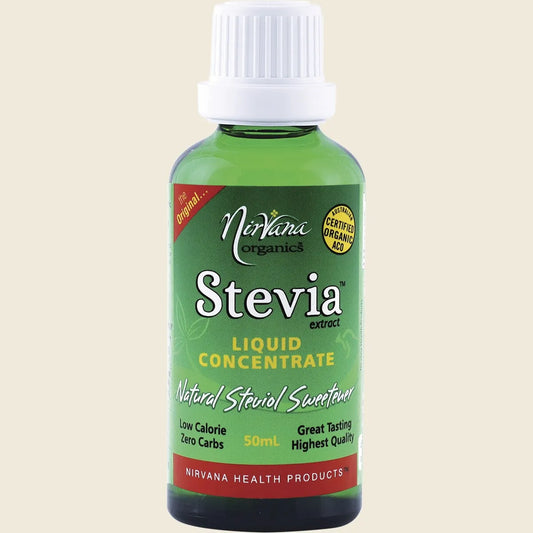 Nirvana Organics Stevia Liquid 50ml
