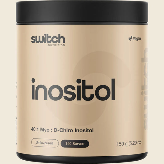 Switch Nutrition Inositol 40:1 MYO : D-Chiro Inositol 150g
