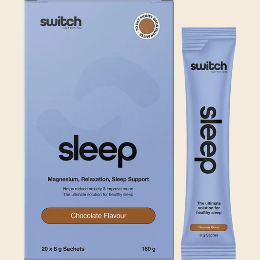 スイッチ ニュートリション スリープ マグネシウム 個包装 チョコレート味 20包×8g