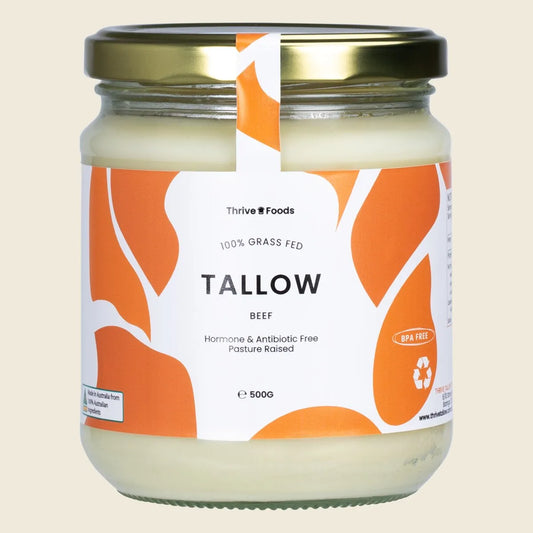 Thrive Tallow 100% Grass Fed Tallow 500ml