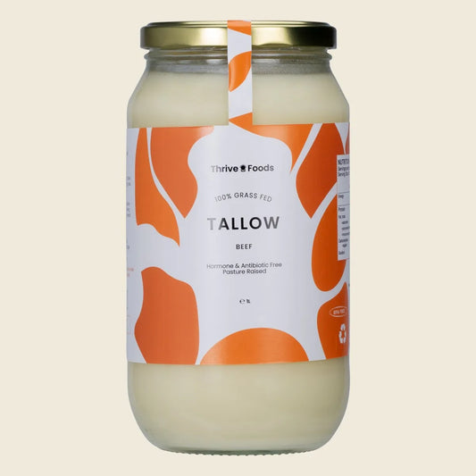 Thrive Tallow 100% Grass Fed Tallow 1000ml