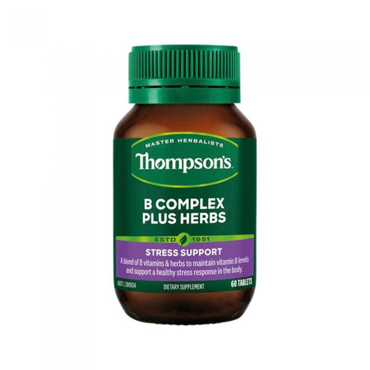 Thompsons B Complex Plus Herbs 60t
