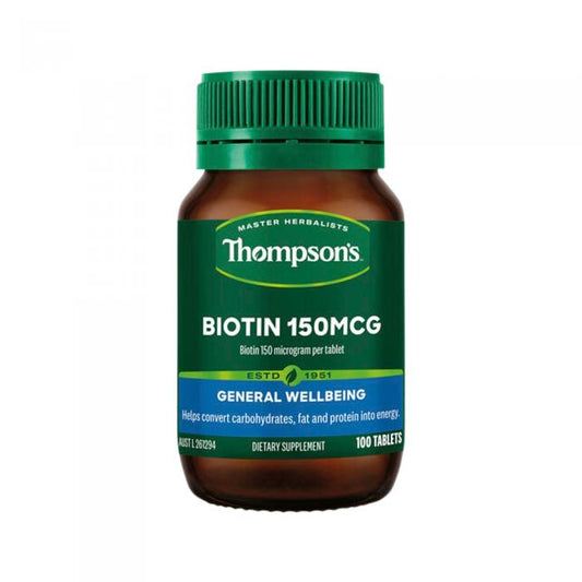 Thompsons Biotin 150mcg 100t