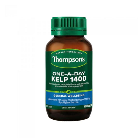 Thompsons One-a-day Kelp 1400 120t