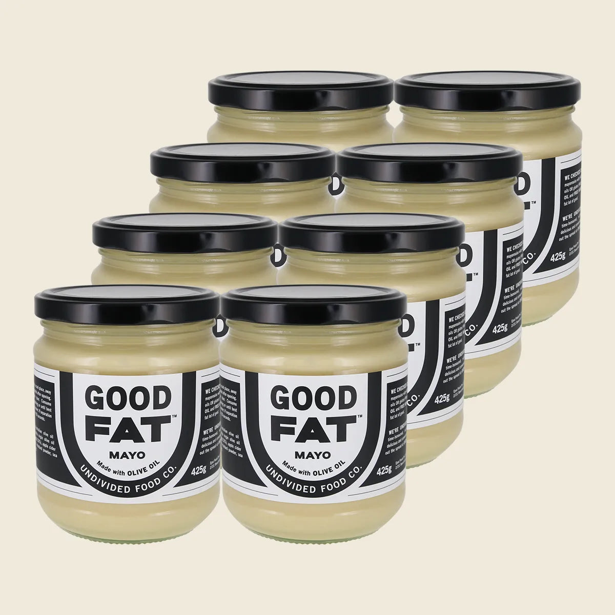 Undivided Food Co グッドファット ジャンボマヨネーズ 8×425g