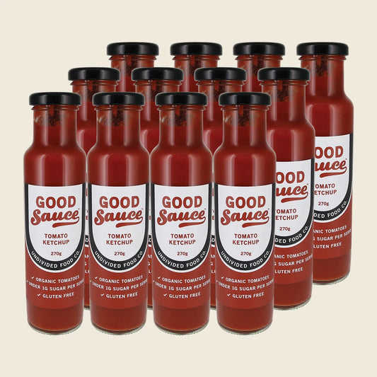 Undivided Food Co Good Sauce Tomato Ketchup 12x270g