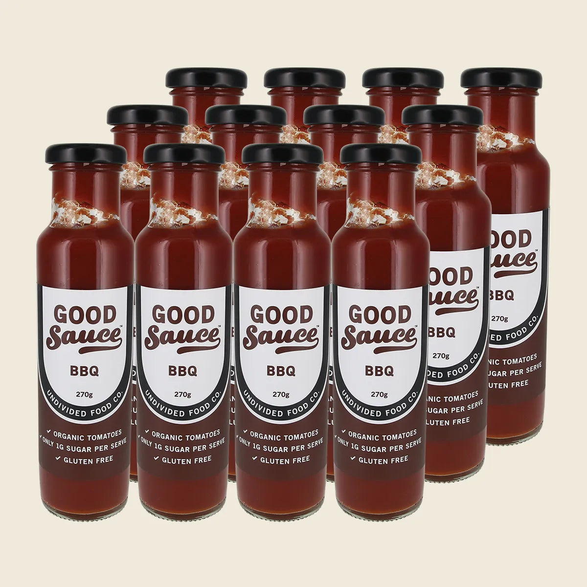 Undivided Food Co グッドソース BBQ 12x270g
