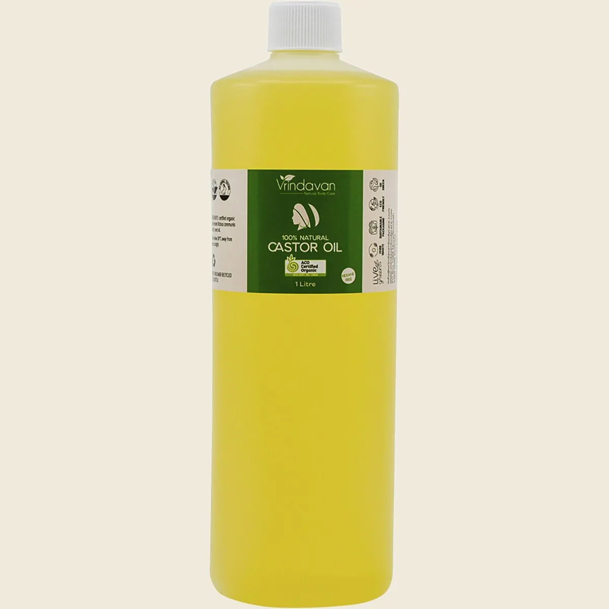 ヴリンダーバン キャスターオイル 100%天然 1000ml