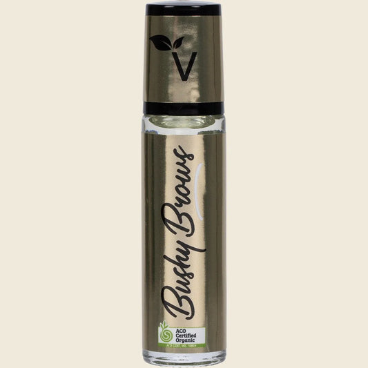 Vrindavan Bushy Brows Gold Certified Organic Castor Oil 10ml