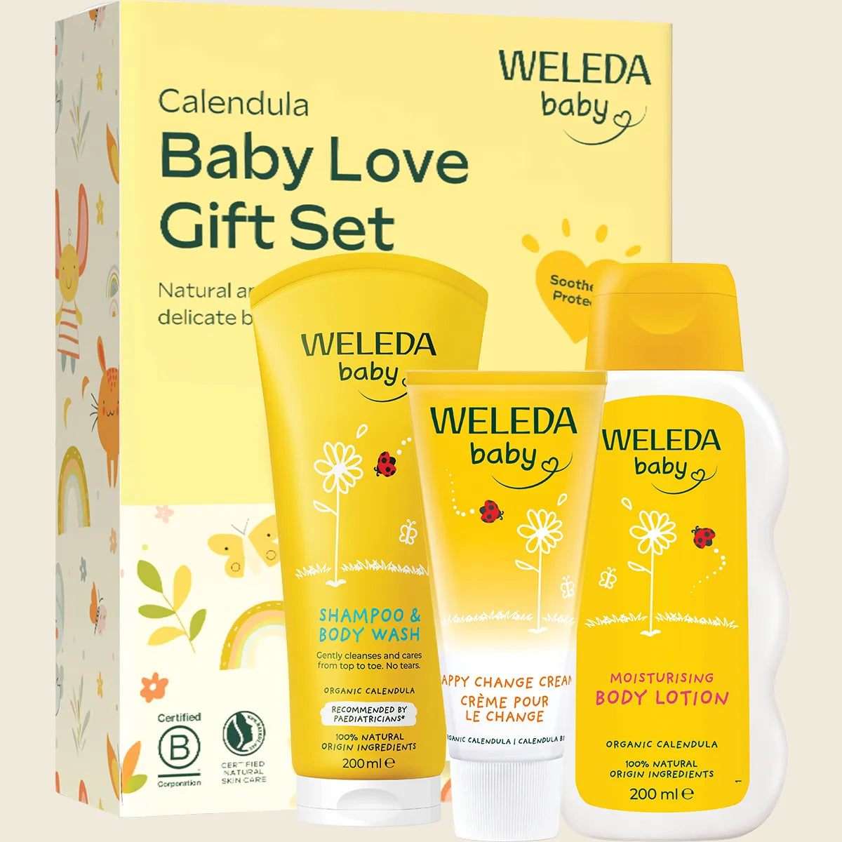 Weleda Baby Calendula Baby Love Gift Setx 3 Pack