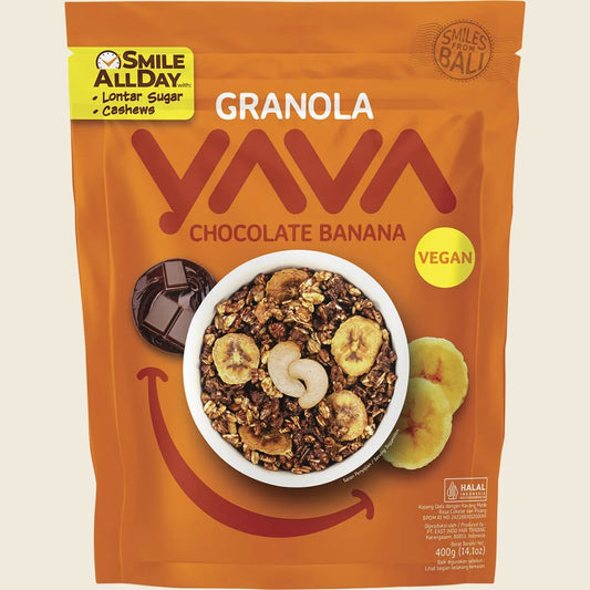 Yava Granola Chocolate Banana 400g