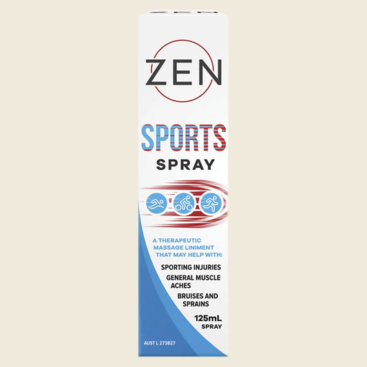 Martin & Pleasance Zen Therapeutics Sports (therapeutic Massage Liniment) Spray 125ml